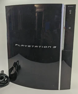 Sony PlayStation 3 System 80 GB Console NON sistema all'indietro + testato solo alimentazione - Foto 1 di 19