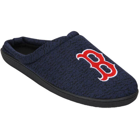 MLB Poly knit Cup Sole Slide Slippers Boston Red Sox NEW Cover