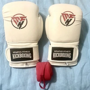 King White Memphis Fitness Kickboxhandschuhe 14 Oz mit Halstuch - Bild 1 von 6