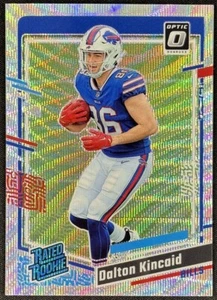 Dalton Kincaid 2023 Optic Silver Wave /300 Rated Rookie Buffalo Bills #211 RC - Picture 1 of 2