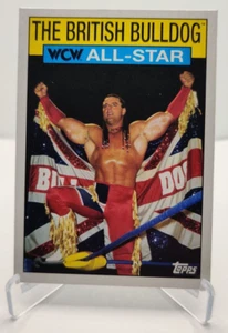 2016 Topps WWE Heritage WCW ALL-STAR #25 THE BRITISH BULLDOG wrestling card - Picture 1 of 2