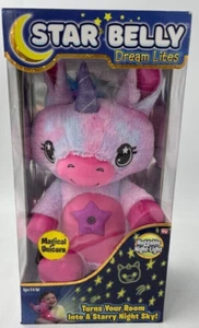 Star Belly Dream Lites - Pink Magical Unicorn - Huggable Nightlight - 6 Colors - Picture 1 of 1