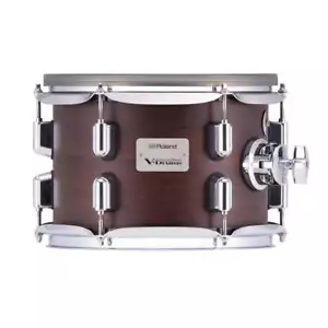 Roland V-Drums Acoustic Design Tom Pad 10x7 Satin Walnut - Picture 1 of 1