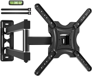 Full Motion TV Wall Mount, TV Mount for 26-55 inch LED TVs Monitors, Bracket wit - Picture 1 of 7