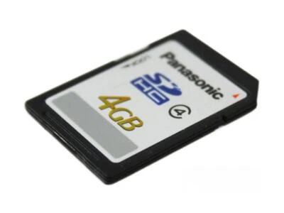 Panasonic 4GB SDHC Card Class 4 For Old CCD Camera Recorder DV Memory Card - Image 1 of 4