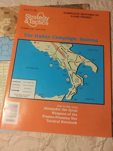 Italian Campaign: Salerno game from DG with S&T magazine 150 - mint + free ship - Picture 1 of 7