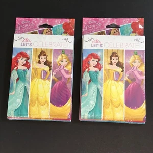 Disney Prinzessin Let's Celebrate Party Einladungen & Danke 8 pro Paket (BB) - Bild 1 von 3