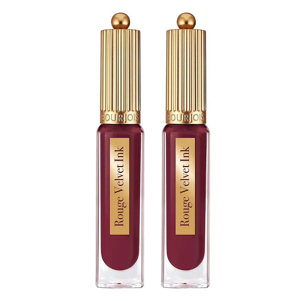 Bourjois Rouge Velvet Ink Lipstick - 11 Raisin-Terdit 3.5ml x2 - image 1 of 1
