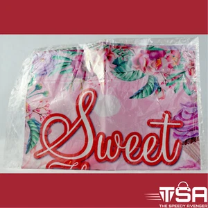 "Sweet Home Happy Family" Garden Flag Yard Sign 12x18 in Outdoor Yard Decoration - Picture 1 of 7