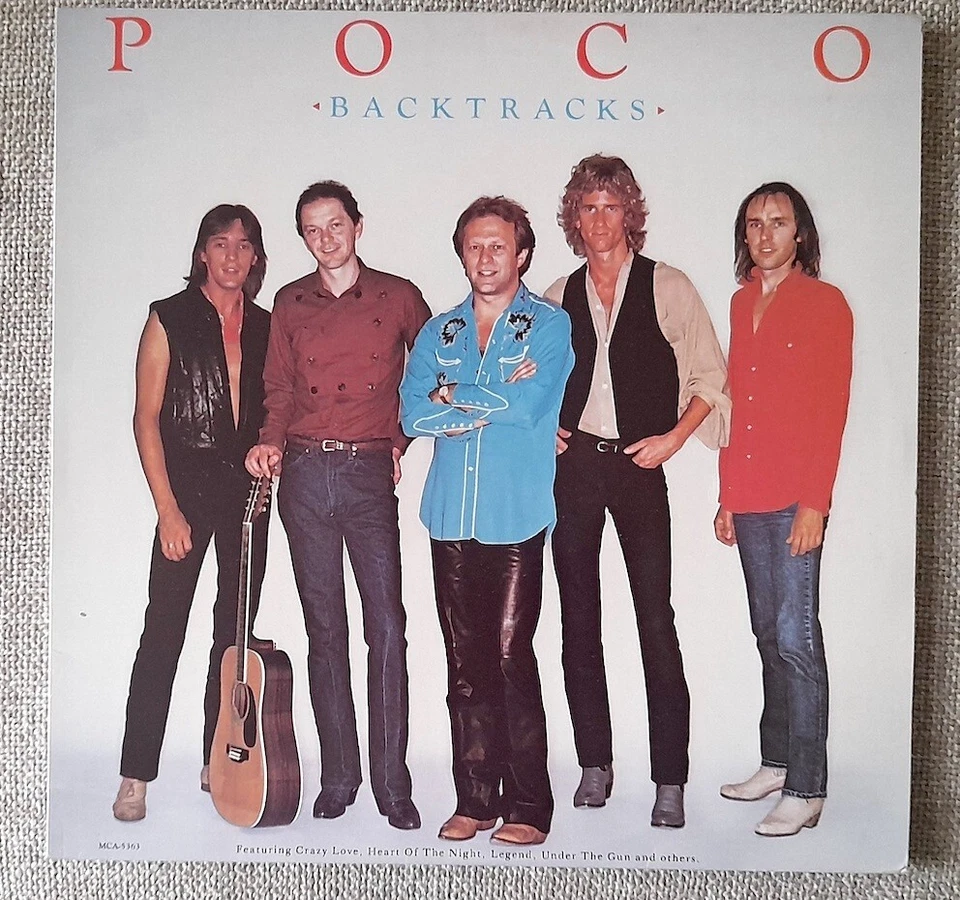 Poco 'BACKTRACKS' LP - (1982)  NM / NM. - Image 1 of 4