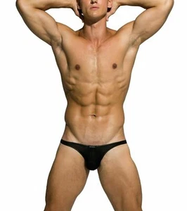 Private Structure Brief Desire Glaze Briefs-Bikini Cut Black 3571 66B - Picture 1 of 11