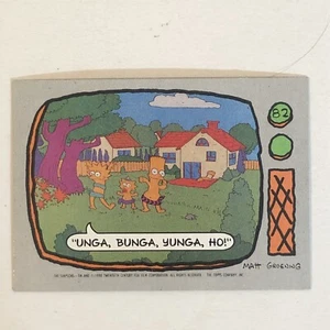 The Simpson’s Trading Card 1990 #82 Bart Maggie & Lisa Simpson - Picture 1 of 2