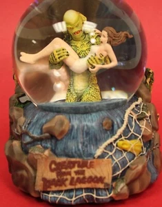 UNIVERSAL MONSTER-KREATUR AUS DER SCHWARZEN LAGUNE-GLOBE SPIELUHR-ELBY 1997-MIT BOX - Bild 1 von 6