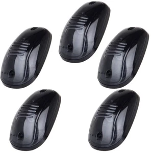 5 PIEZAS CUBIERTAS DE LUZ DE CIRCULACIÓN MARCADOR DE TECHO CABINA DE HUMO PARA 03-16 DODGE RAM 2500 3500 - Imagen 1 de 10