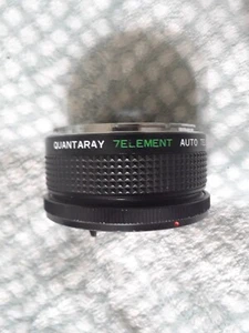 Quantaray 7 Element 2X MC Auto Tele Converter for Canon FD Mount - Picture 1 of 5
