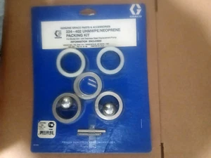 Graco 224 402 224 402 Verpackungsset SS UHMWPE/Neopren - Pumpe # 224 344 Neu aus altem Lagerbestand, Neu in Verpackung - Bild 1 von 3