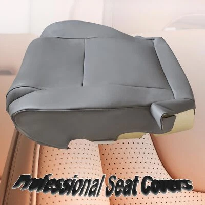 适用于 2007 - 2013 丰田苔原工作卡车司机底部座椅套石墨灰色 — 第 1/4 张图片