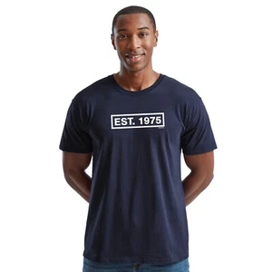 Est. 1975 50th Birthday Hand Printed T-Shirt Gift Size S-5XL - Picture 1 of 4