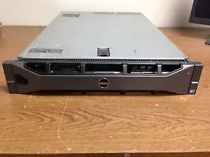 DELL POWEREDGE R710 COMPUTER SERVER QUAD CORE 4X300GB HARD DRIVES DUAL POWER - Picture 1 of 5