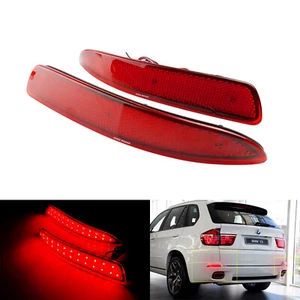 2x Rücklicht Reflektor Bremsleuchte Heckleuchten Rot für BMW X5 E70 LCI 2010-13 - Bild 1 von 12