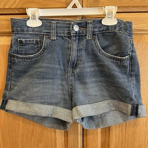 Levi's Youth Girlfriend Adjustable Shorts.  Size  12 - Picture 1 of 2