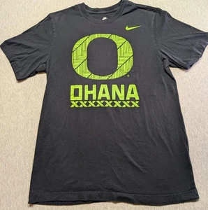 Men's Nike Black Oregon Ducks Ohana Disrupt T-Shirt Size Medium RARE - Picture 1 of 8