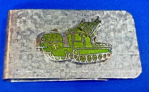 M48 Chaparral Flak Militär Krieg Waffe Emblem Geldklammer Geldscheinhalter - Bild 1 von 13