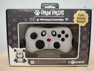 Tomee Paw Pads Panda Themed Nintendo Switch Windows PC Kids Wireless Controller - Image 1 of 4
