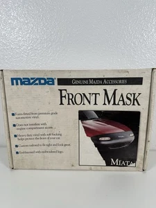 Vintage Mazda Miata MX5 1st First Gen Generation Front Mask Bra Vinyl NOS OEM - Picture 1 of 7