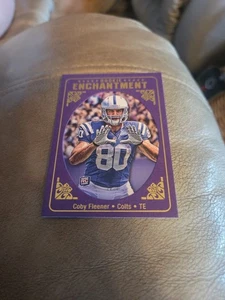 2012 Topps Magic #RE-CF Rookie Enchantment Coby Fleener Indianapolis Colts - Imagen 1 de 2