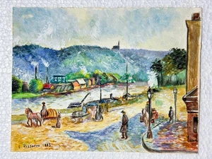 Camille Pissarro (Handmade) Drawing on antique paper Signed and Sealed. - Picture 1 of 2