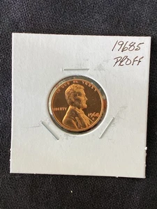 1968 S Proof Lincoln Memorial Reverse Cent BU Red Free Shipping - Picture 1 of 2
