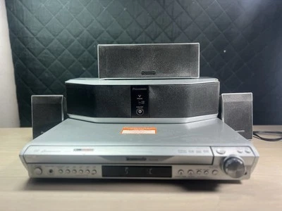 Sistema de sonido de cine en casa Panasonic SA-HT640 5 cambiador de discos DVD altavoz subconjunto Foto 1 de 4