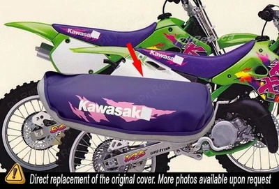 FUNDA ASIENTO KAWASAKI KX60 KX 60 1994 '94 [OVAOO] Foto 1 de 4