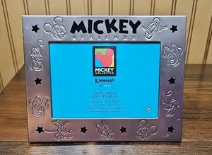 Intercraft Y2K Mickey Unlimited Fotorahmen Dekor Metall Disney Maus 6x4 Zoll - Bild 1 von 7