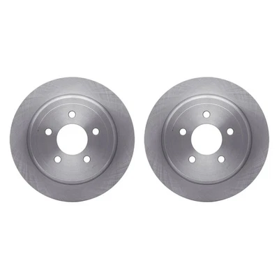 For Ford Explorer Sport 2003 R1 Concepts WFPN1-54166 Plain Rear Brake Rotor Set - Изображение 1 из 4