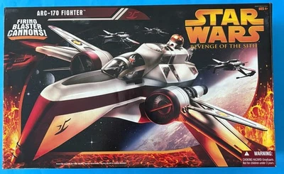STAR WARS REVENGE OF THE SITH ARC-170 FIGHTER SEALED BOX - Image 1 of 2