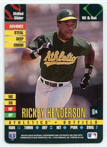 Tarjeta de juego Donruss Top Of The Order 1995 - Rickey Henderson - Oakland A's - Imagen 1 de 1
