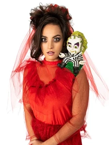 Rubies Beetlejuice-Sitter de Hombro Disfraces de tamaño Adulto, Multicolor, Tail - Imagen 1 de 4