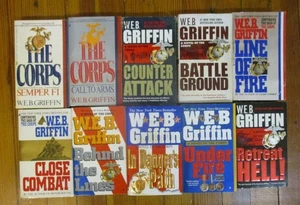 Das Korps komplette Serie von W.E.B. Griffin (Posten von 10 Taschenbüchern) - Bild 1 von 1