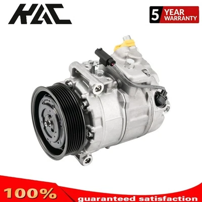 New A/C Compressor For 2007-2013 BMW 335i 2009-2013 BMW 335i xDrive 158382 - Image 1 of 4