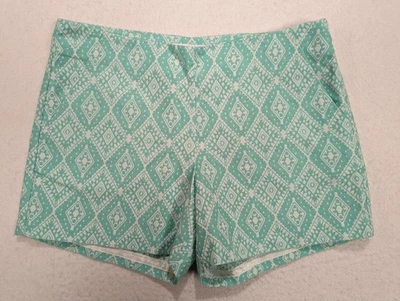Bermudas Southern Tide talla 6 mezcla de algodón verde azulado Foto 1 de 4
