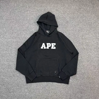 NUEVA sudadera con capucha negra/blanca B"ape" Foto 1 de 4