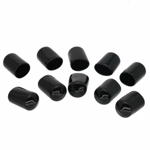 10pcs Rubber Protective Covers Dust Caps for SHV MHV High Voltage Plug Connector - Picture 1 of 4
