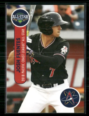 Josh Fuentes 2018 PCL Pacific Coast League All Stars Set  - Image 1 of 2