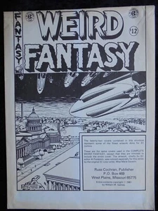 EXTRAÑO SOBRE DE FANTASÍA DE LA RUSA COCHRAN 12 PLACAS LITOGRAFÍA FELDSTEIN ARTEC - Imagen 1 de 2