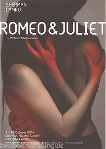 Event Promo Flyer: Shakespeare's Romeo & Juliet (Sherman Theatre, Cardiff, 2014) - Picture 1 of 2
