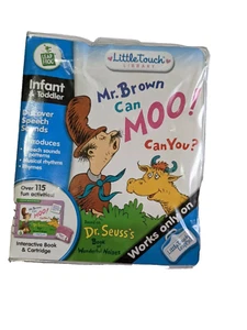 Leap Frog Little touch Dr Seuss Mr Brown can moo for Infants and Toddlers disk - Picture 1 of 3