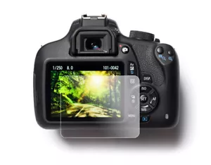 easyCover Thin Tempered Glass LCD Screen Protectors- Canon EOS Rebel T6i / 750D - Picture 1 of 3