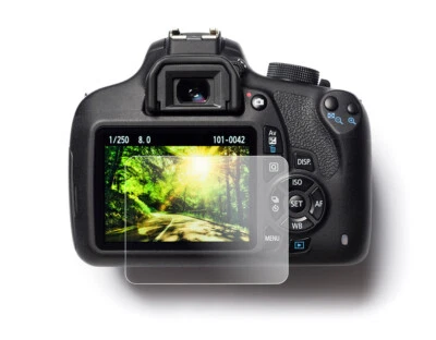 easyCover Thin Tempered Glass LCD Screen Protectors- Canon EOS Rebel T6i / 750D - Image 1 of 3